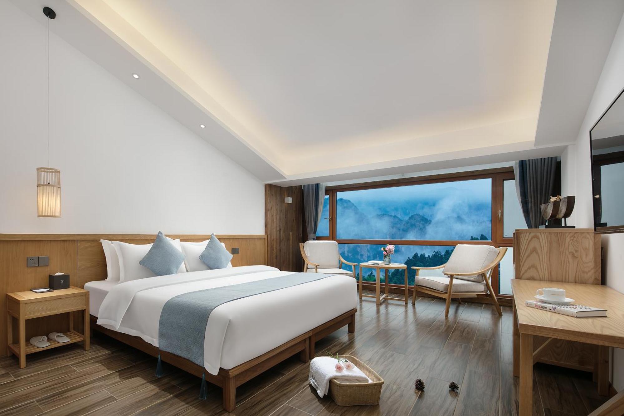 Hilltop House Resort Čang-ťia-ťie Exteriér fotografie