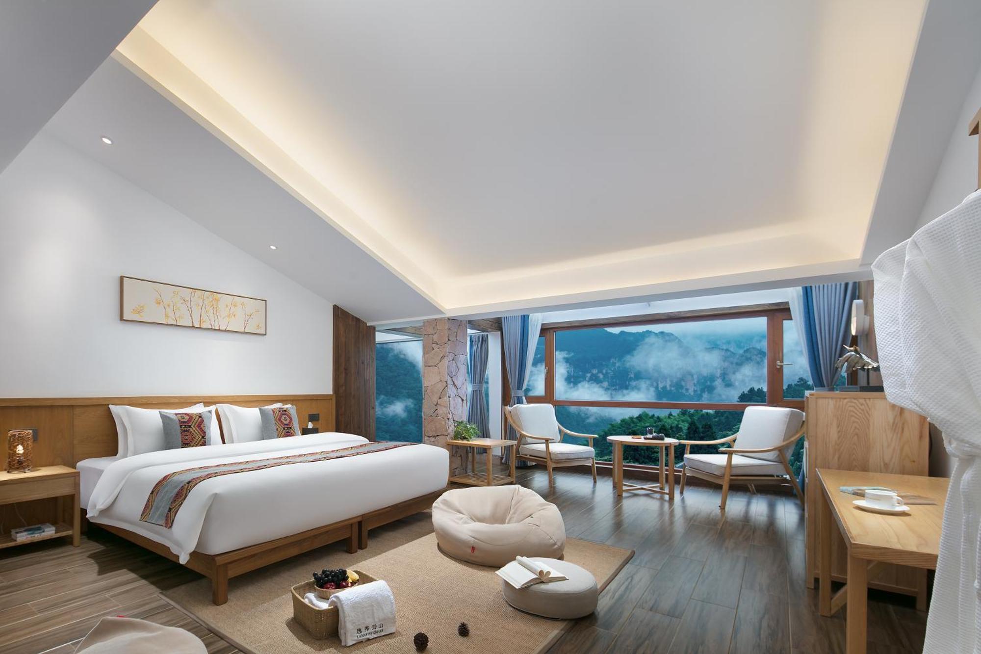 Hilltop House Resort Čang-ťia-ťie Exteriér fotografie